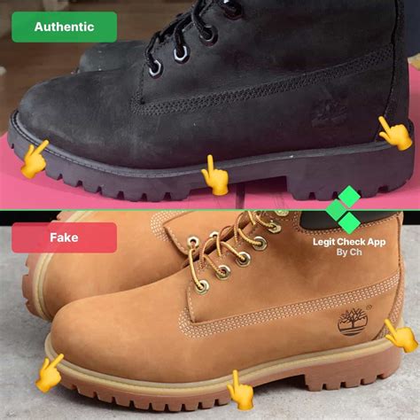 timberland replicas|counterfeit timberland vs real.